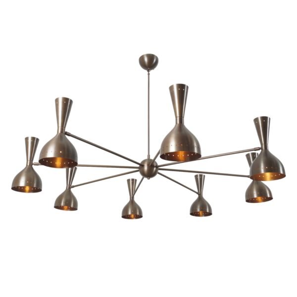 Eight Arm Diabolo Chandelier - Image 4