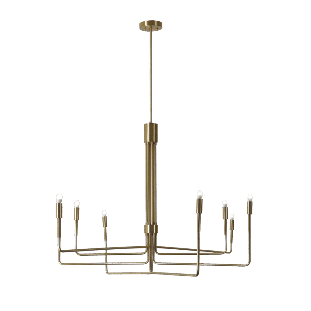 Clive Brass Chandelier