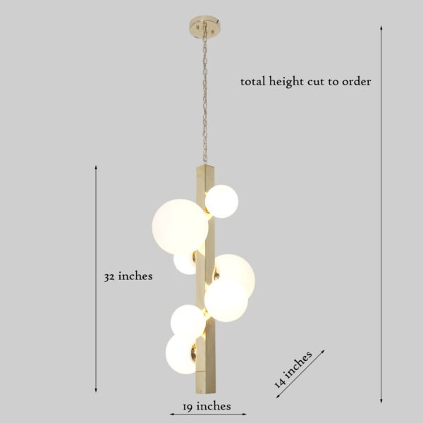 globe chandelier - Image 4