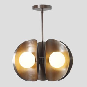 Modern Orb Globe Chandelier - Small