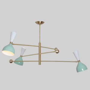 Giano Orbitale 6-Light Chandelier