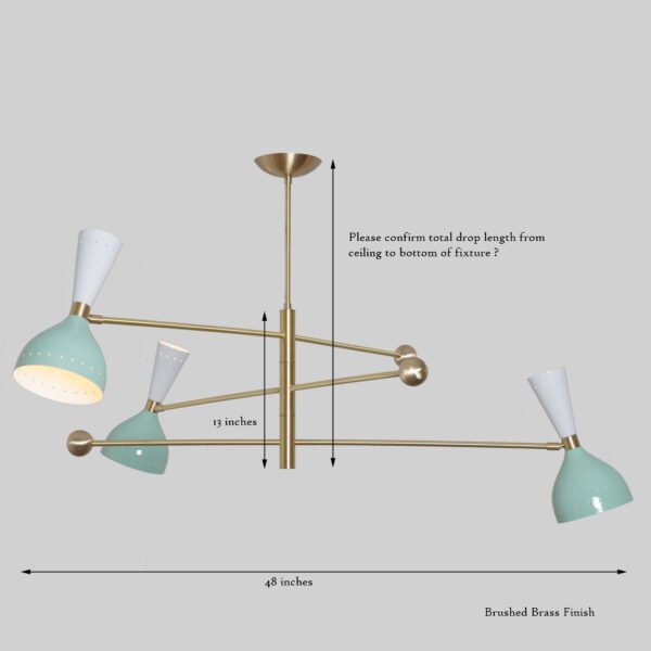 Giano Orbitale 6-Light Chandelier - Image 5