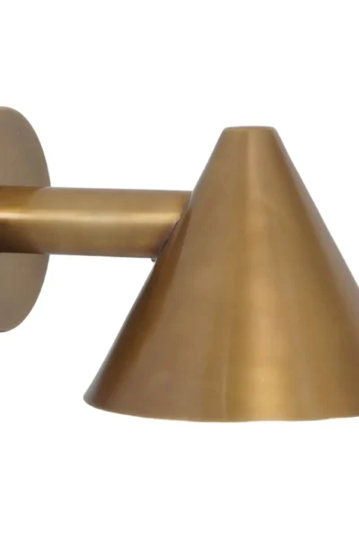 Tratten Brass Wall Sconce
