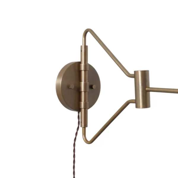 Adjustable Wall Lamp Modern Brass Perla Wall Fixture - Image 4