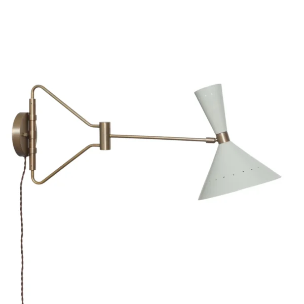 Adjustable Wall Lamp Modern Brass Perla Wall Fixture - Image 3
