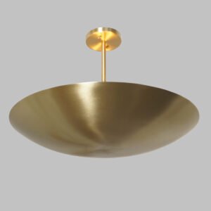 6 Light Elegant Ceiling Flushmount light Pendant Mid Century Modern Raw Brass Sputnik chandelier