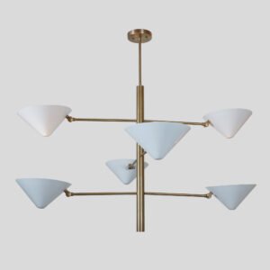 6 Light chandelier