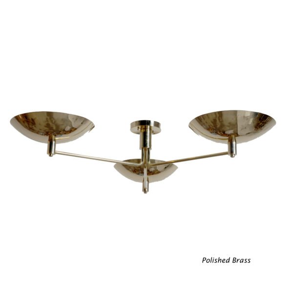 3 light sputnik chandelier - Image 4