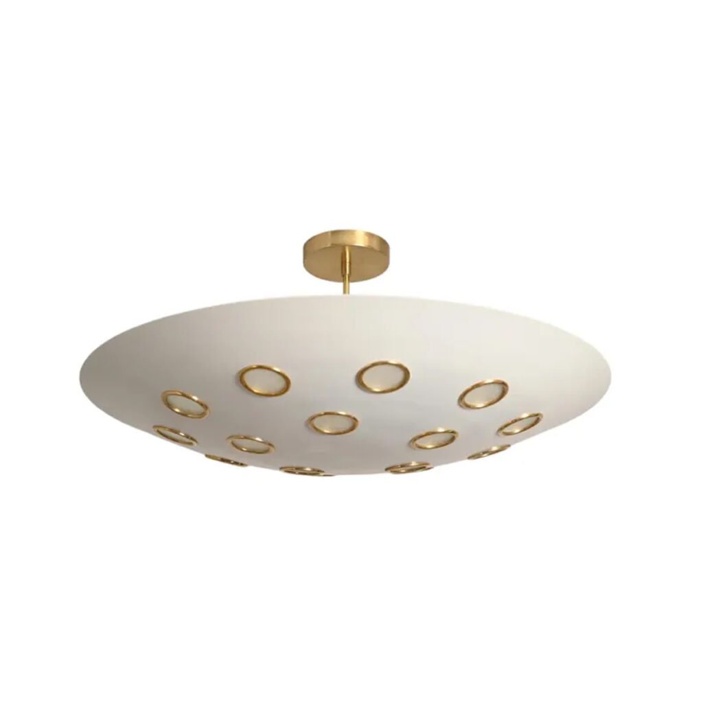 Light Sputnik Chandelier Ceiling Light 30"D