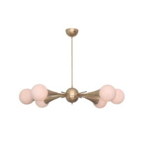 Globe chandelier
