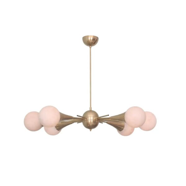 Globe chandelier