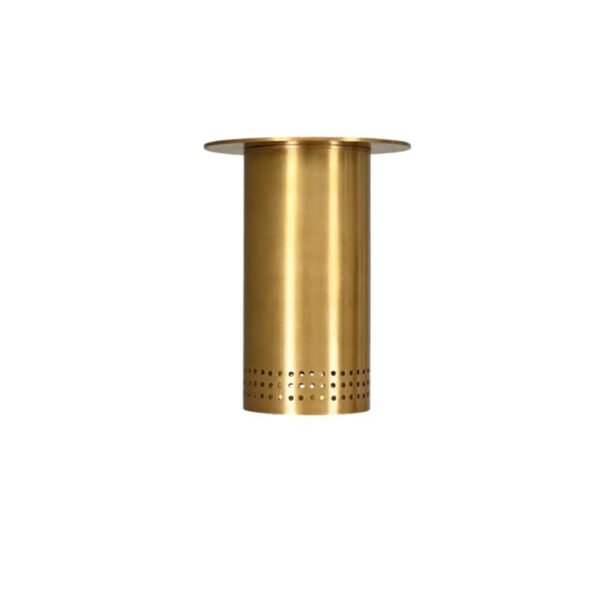 Light Short Wall Mid Century Modern Raw Brass - Image 2