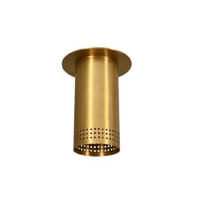 Light Short Wall Mid Century Modern Raw Brass