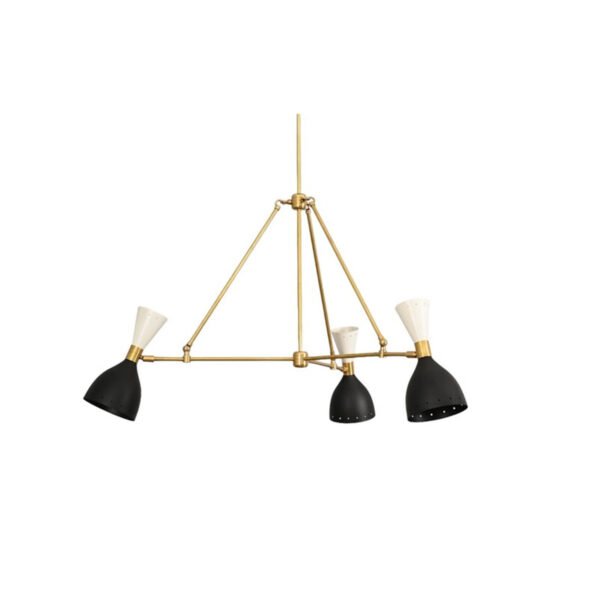 3 Light chandelier - Image 2