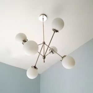 6 Globe Chandelier