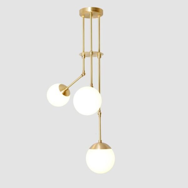 3 Globe Chandelier - Image 3
