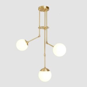 3 Globe Chandelier