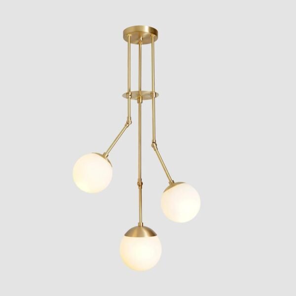 3 Globe Chandelier - Image 2
