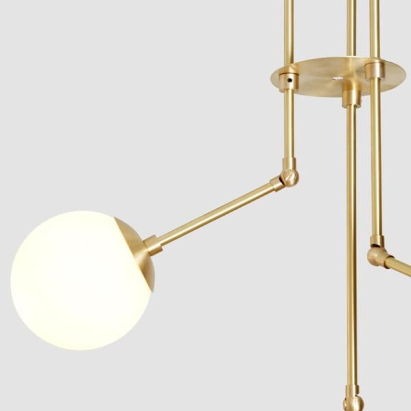 3 Globe Chandelier - Image 4