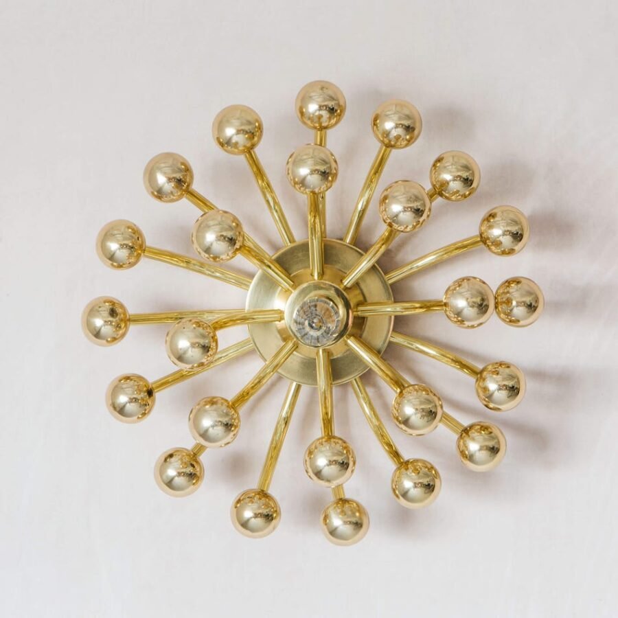 Pistillino Brass Wall Sconce