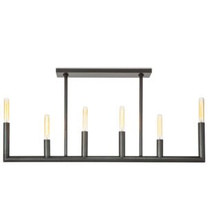 Black Brass Sputnik chandelier