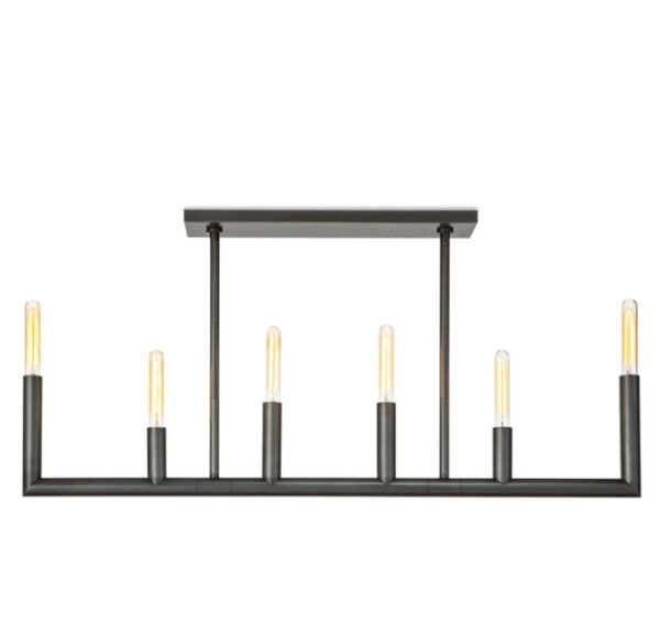 Black Brass Sputnik chandelier