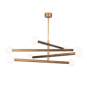 4 arm sputnik chandelier