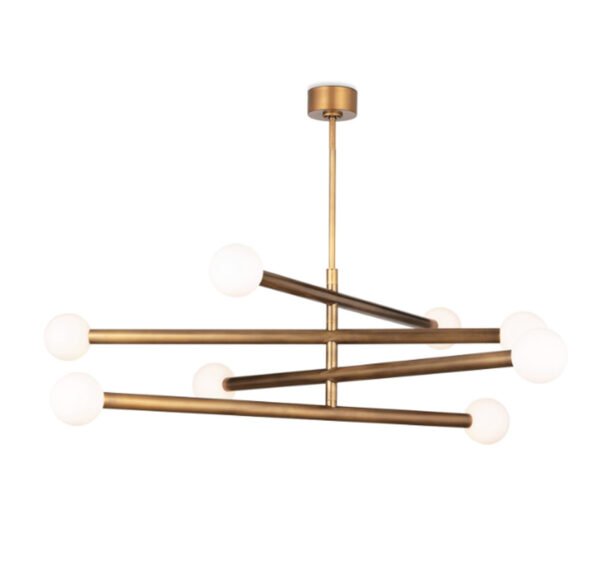 4 arm sputnik chandelier