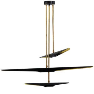 Black Brass chandelier