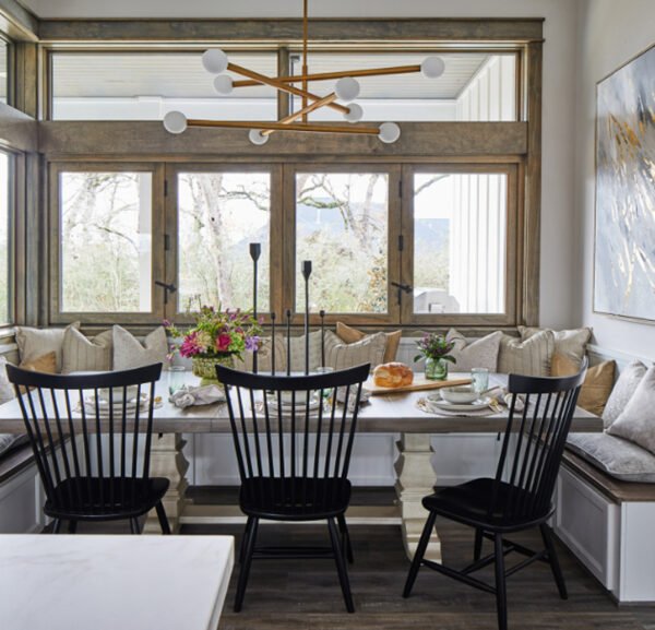 4 arm sputnik chandelier - Image 3