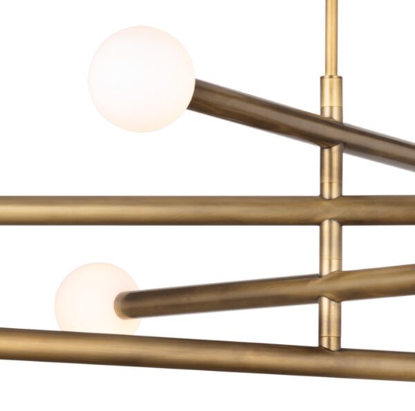 4 arm sputnik chandelier - Image 2