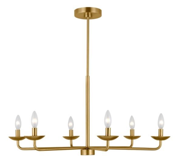 BRASS CHANDELIER - Image 2
