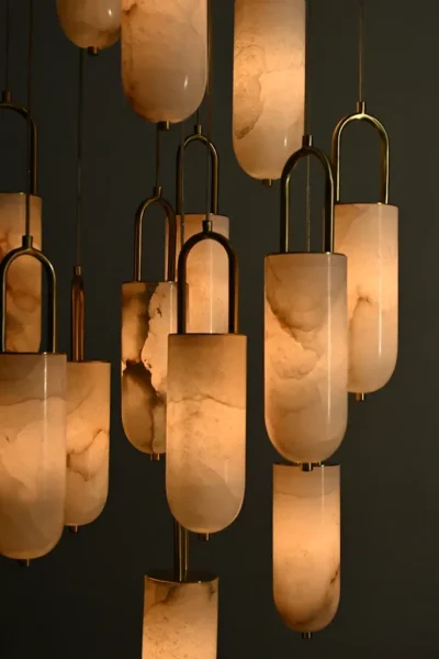 Montara Alabaster Chandelier - 13 Light