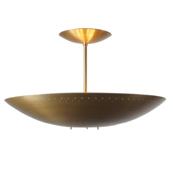Aura Semi Flush Mount Ceiling Fixture