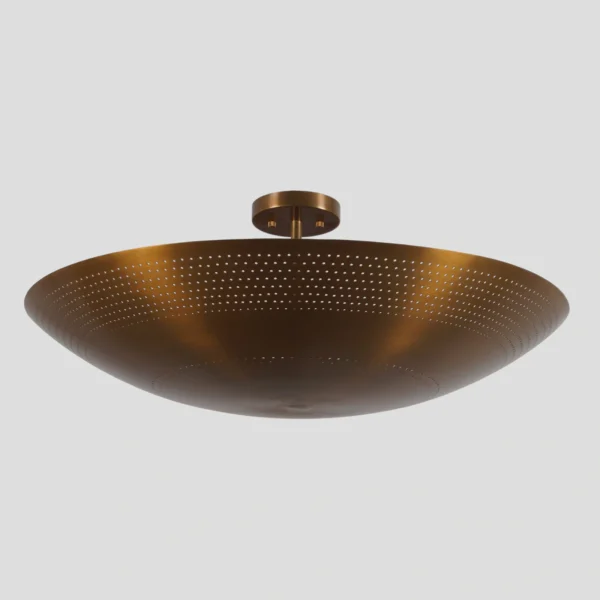 Aura Semi Flush Mount Ceiling Light