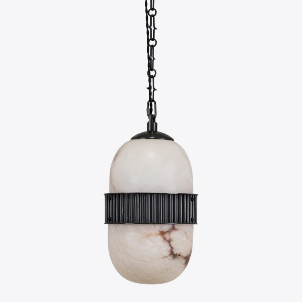 Capsule Alabaster Light Pendant