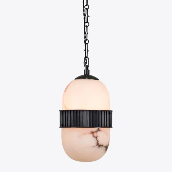 Capsule Alabaster Light Pendant
