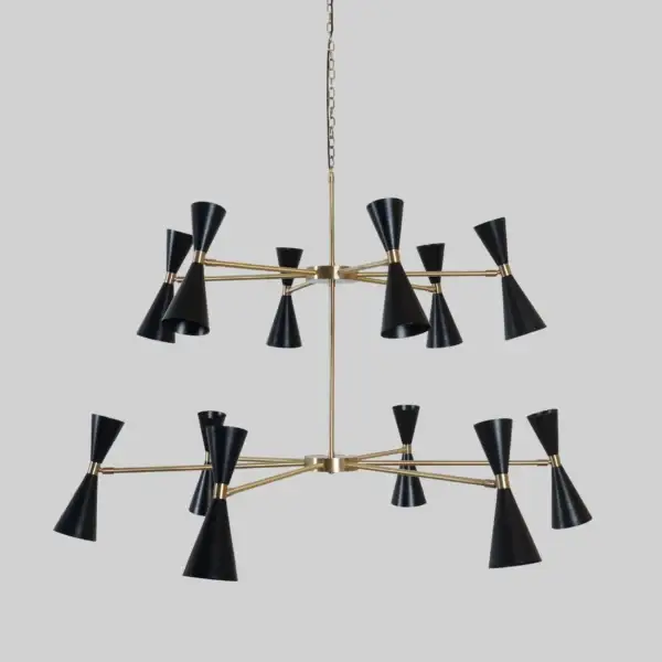 Axis Mid-Century 24 Light Chandelier