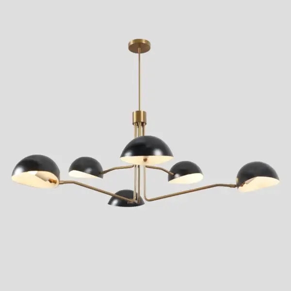 Curvato Two Tier Round Chandelier
