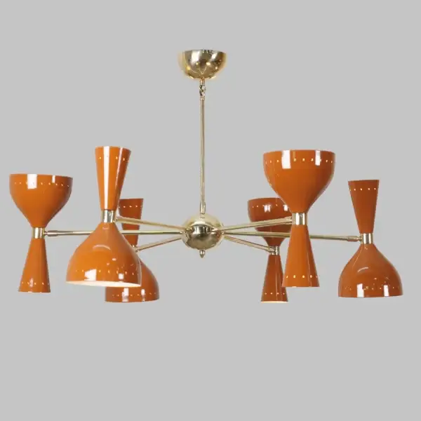 Pita Stilnovo Style Chandelier - 12 Light