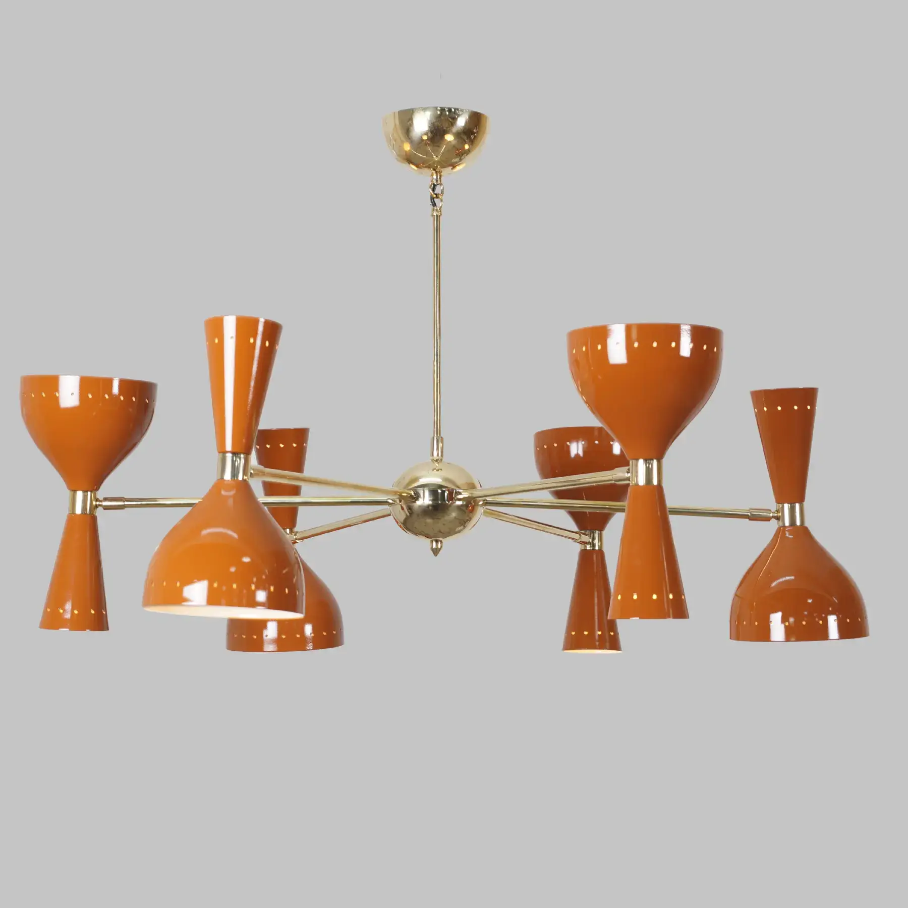 Pita Stilnovo Style Chandelier - 12 Light