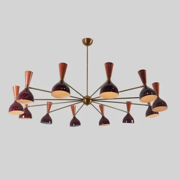 Pita 24 Light Stilnovo Huge Chandelier​