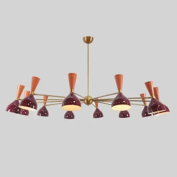 Pita 24 Light Stilnovo Huge Chandelier​