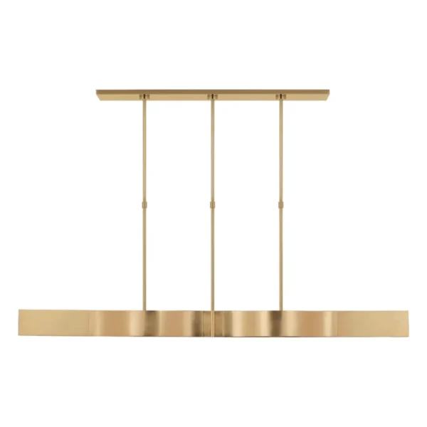 Avant Linear Pendant brass finish