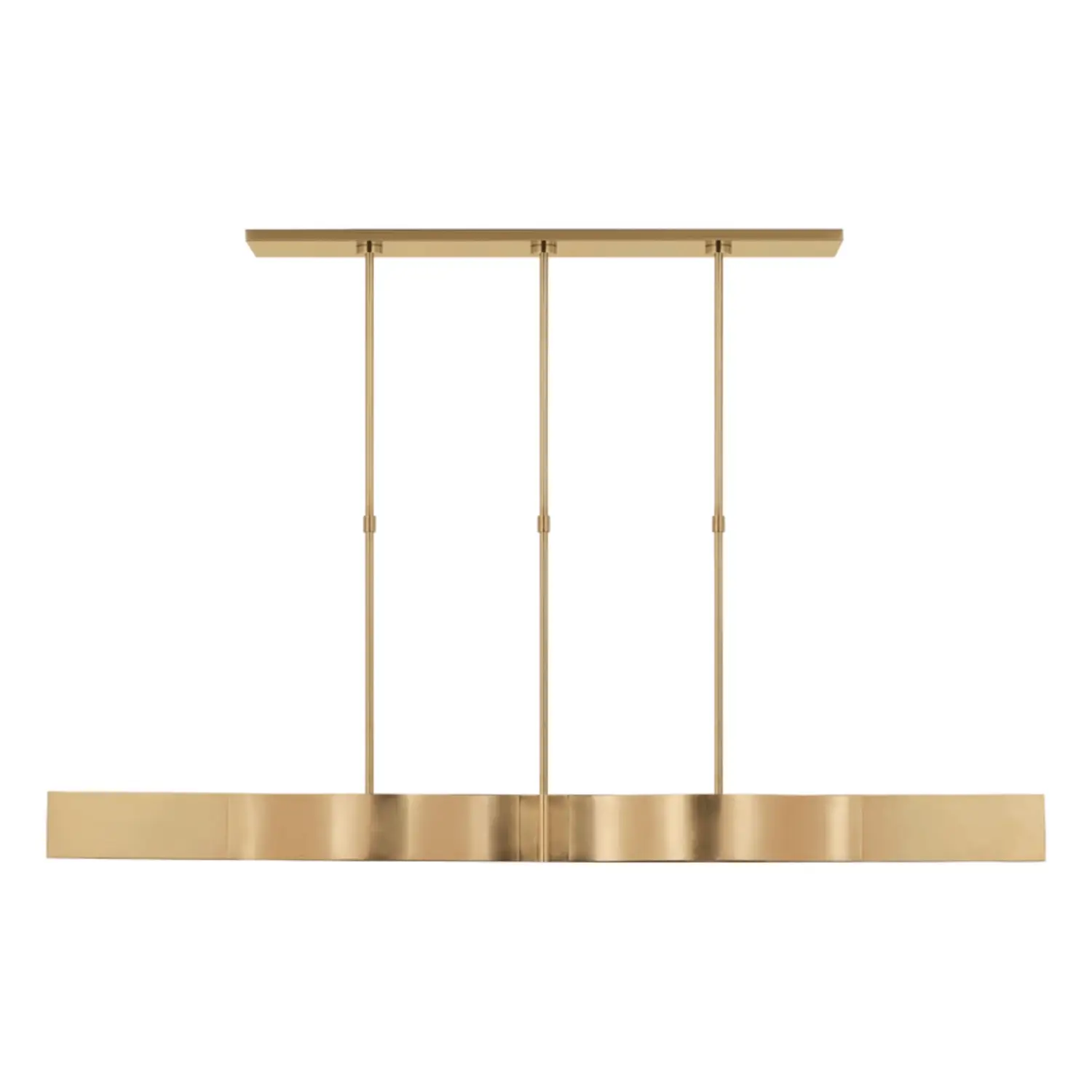 Avant Linear Pendant brass finish