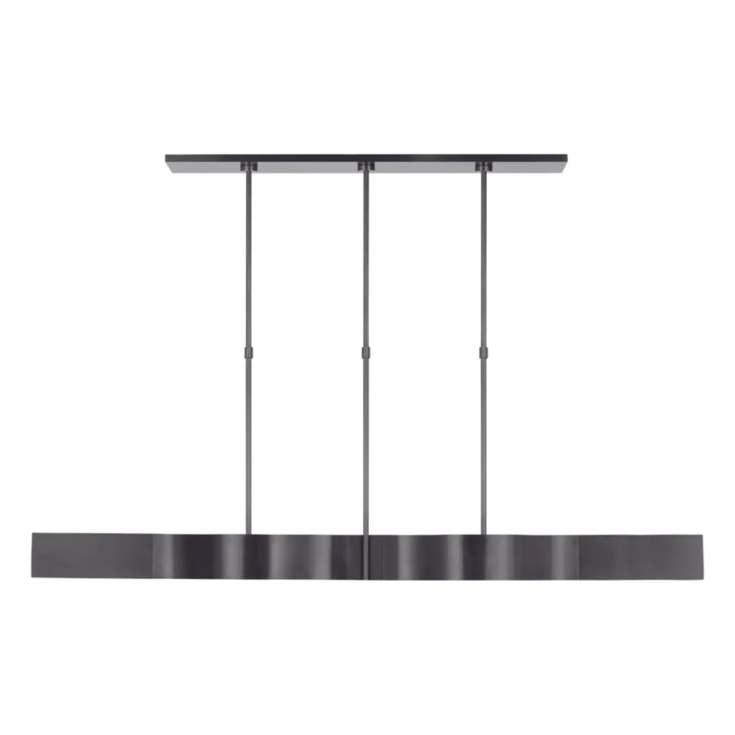 Avant Linear Pendant black brass